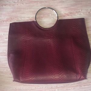 Burgundy Purse